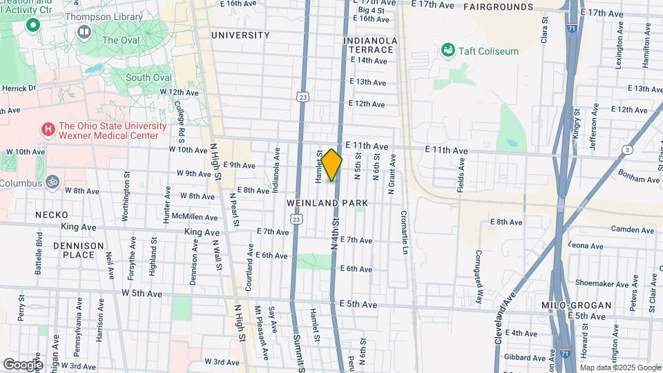 1435 N 4th St Mapa y Detalles de la Ubicación