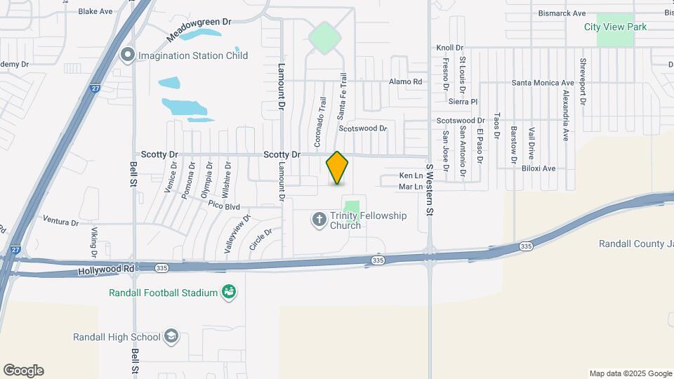 4707 Carmel Ave Map and Location Details