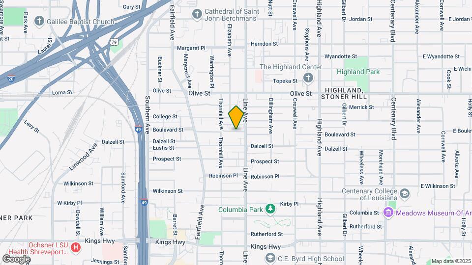 819 Boulevard St Map and Location Details