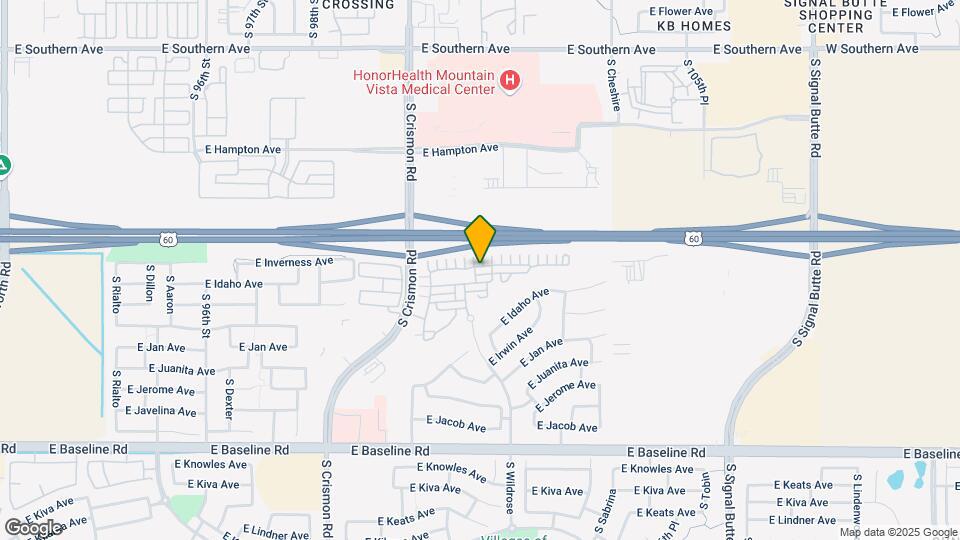 10123 E Isleta Ave Mapa y Detalles de la Ubicación