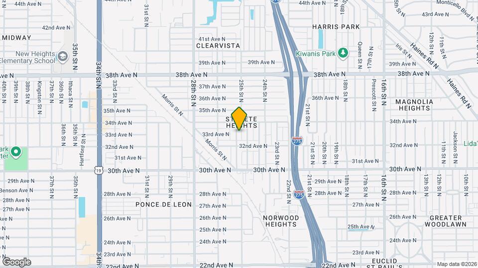 3241 Yale St N Map and Location Details