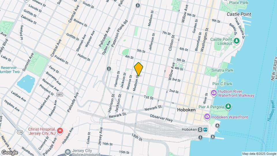 215 Madison St Map and Location Details