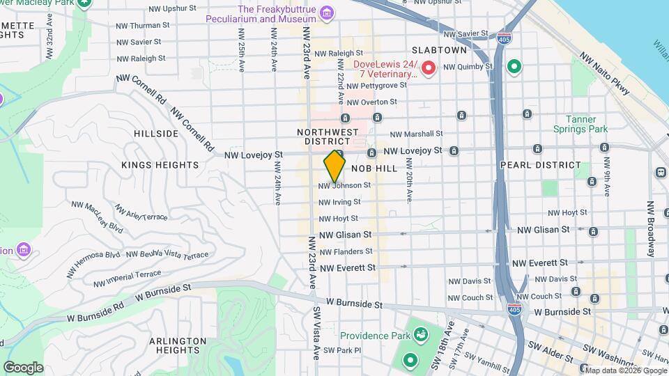 2220 NW Johnson St Map and Location Details