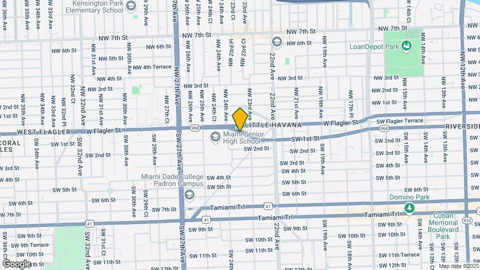 2345 SW 1st St Map and Location Details