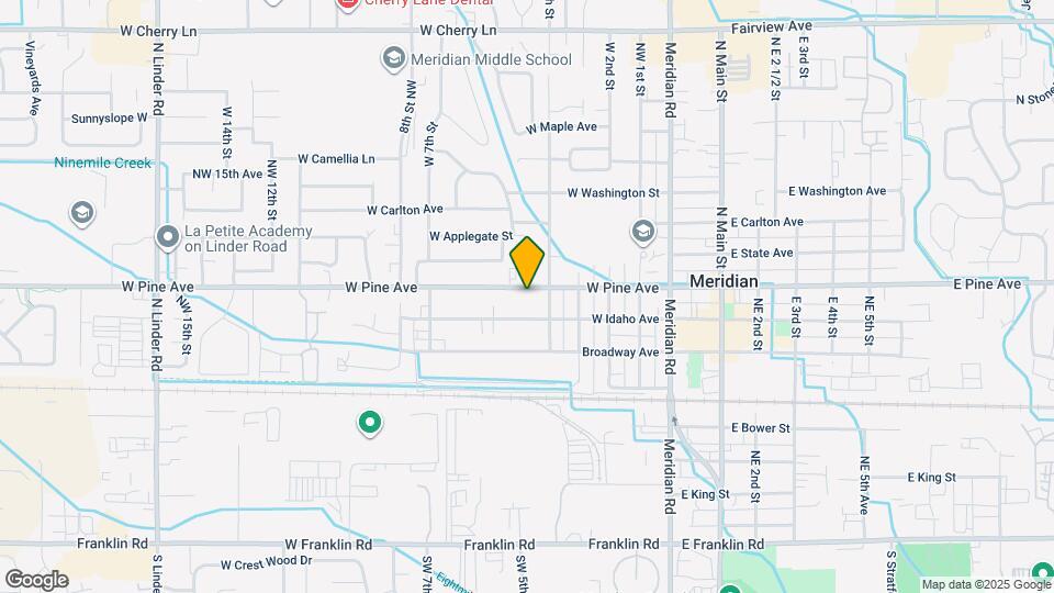 425 W Pine Ave Map and Location Details