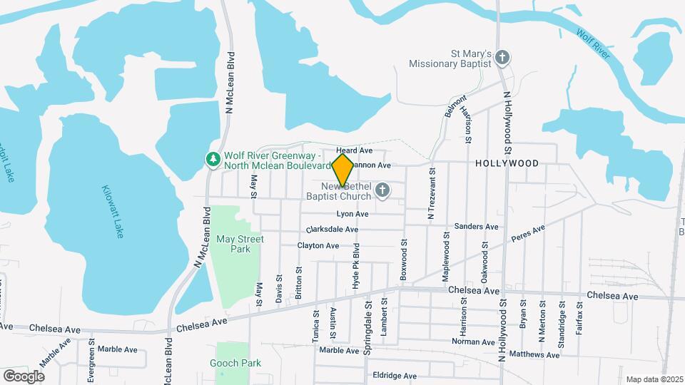 2156 Stovall Ave Map and Location Details