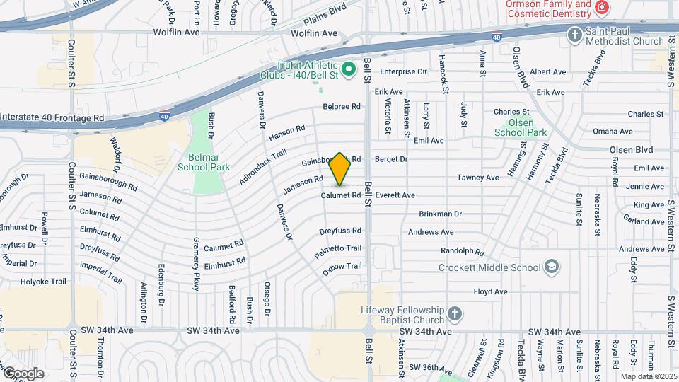 6012 Calumet Rd Mapa y Detalles de la Ubicación