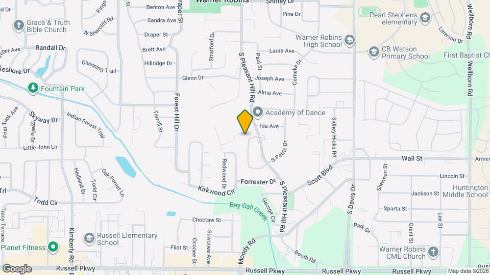 107 Garland Ter Mapa y Detalles de la Ubicación