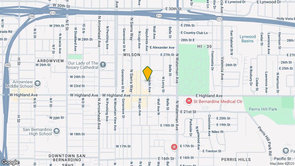 2340 Sepulveda Ave Map and Location Details