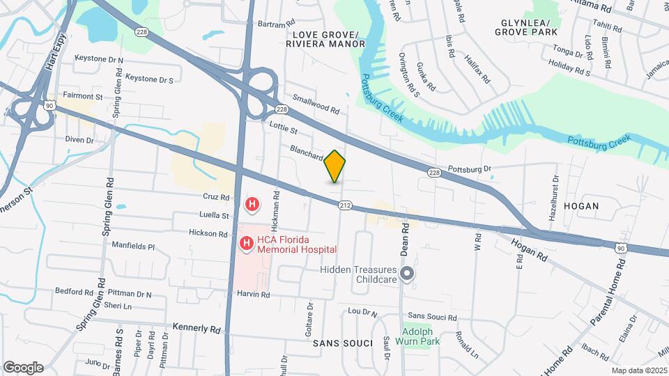 1726 Ryar Rd Map and Location Details