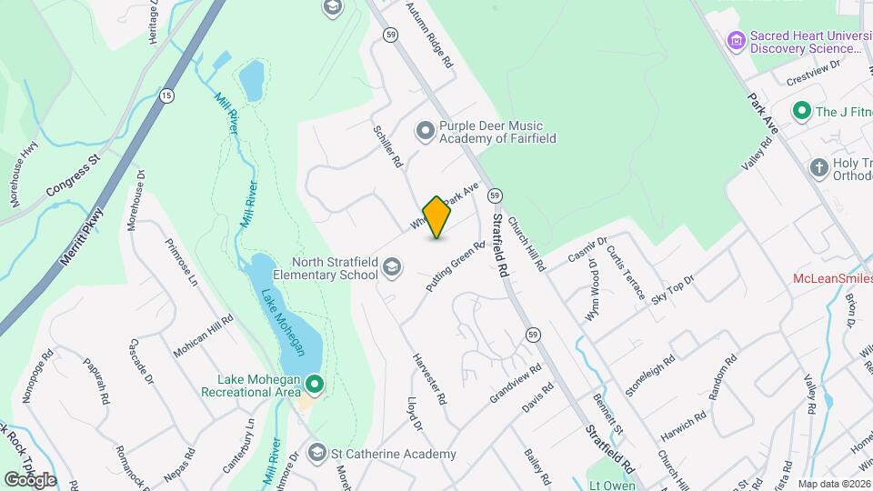 131 Old Elm Rd Map and Location Details