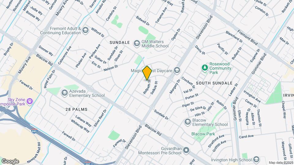 4631 Ridpath St Map and Location Details