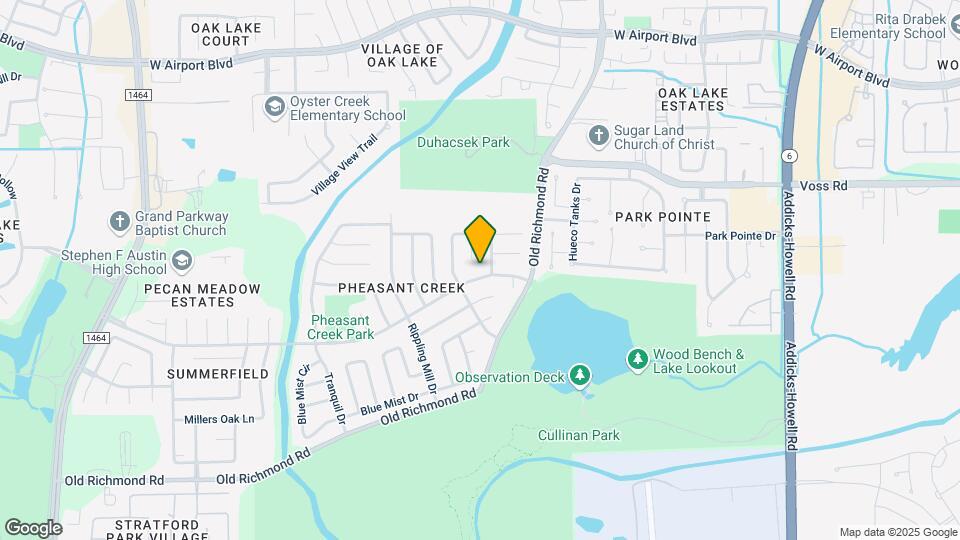 2410 Pheasant Creek Dr Map and Location Details