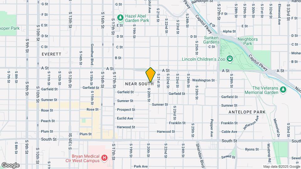 1532 S 20th St Mapa y Detalles de la Ubicación