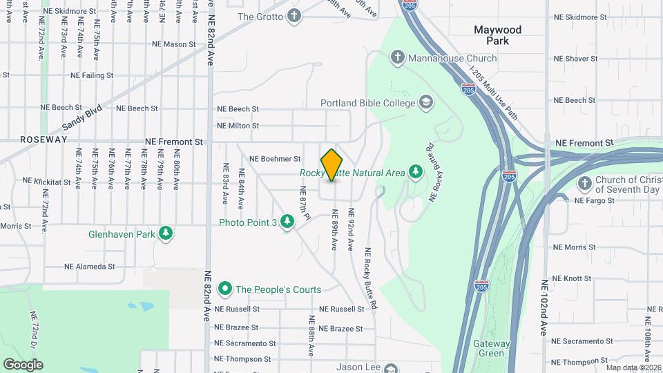 3235 NE 89th Ave Map and Location Details