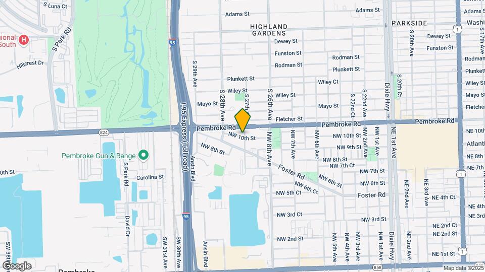 1012 NW 9th Ave Map and Location Details