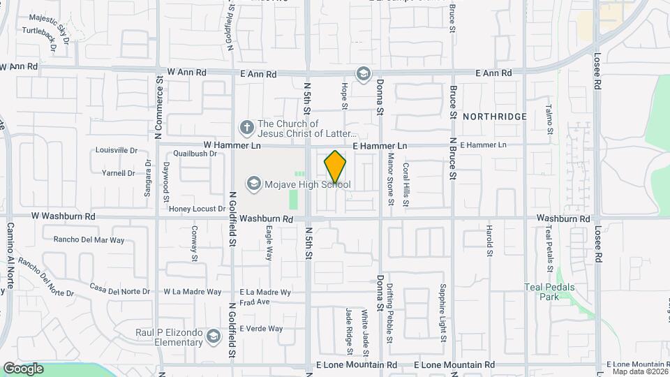 5233 Aztec Heights St Map and Location Details