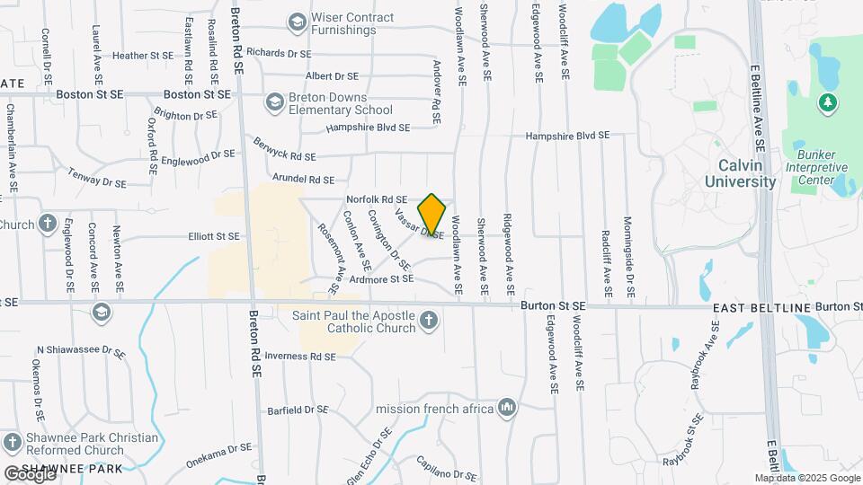 2736 Vassar Dr SE Map and Location Details