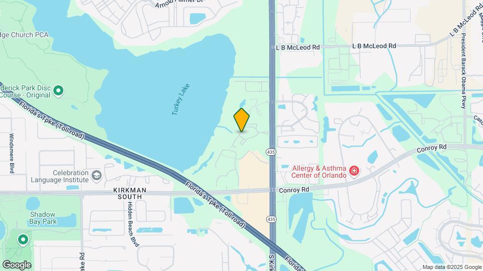 Sunset Lake Condo Map and Location Details