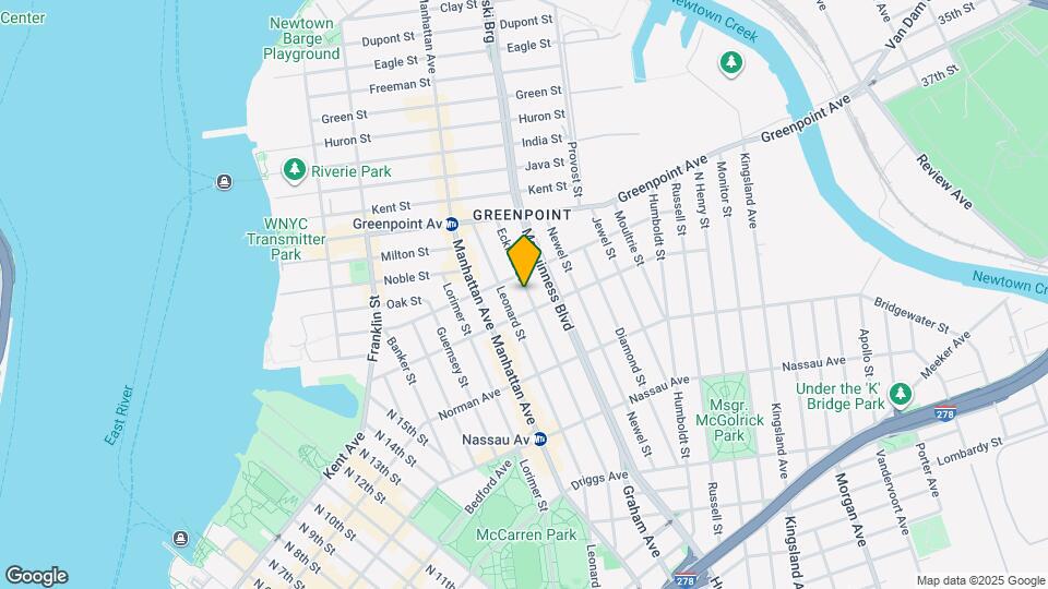 261 Eckford St Mapa y Detalles de la Ubicación