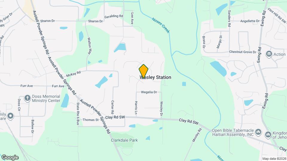 3447 Harris Farms Way Mapa y Detalles de la Ubicación