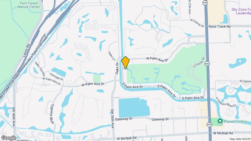 3250 N Palm Aire Dr, Unit Palm Aire Map and Location Details