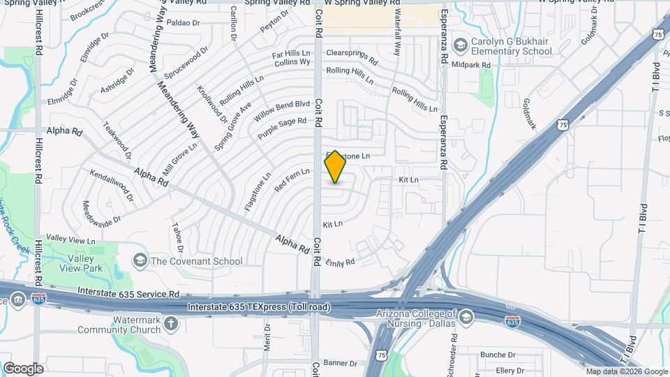 13424 Blossomheath Ln Map and Location Details