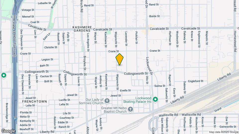 3812 Wipprecht St Map and Location Details