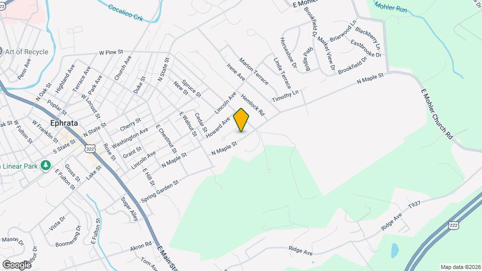 474 N Maple St Mapa y Detalles de la Ubicación