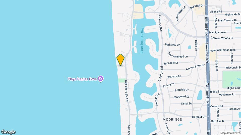 3443 Gulf Shore Blvd N Map and Location Details