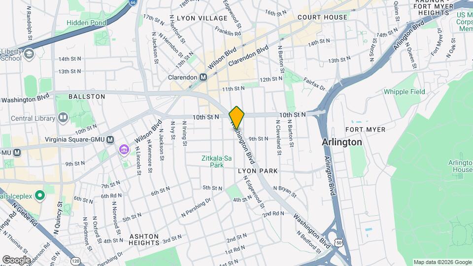 911 N Fillmore St, Unit 4 Map and Location Details