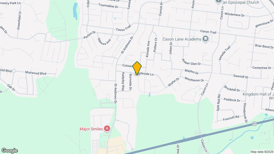 2335 Shafer Dr Mapa y Detalles de la Ubicación