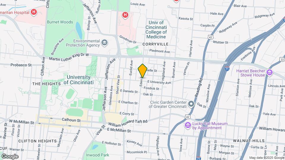 The Eden Mapa y Detalles de la Ubicación