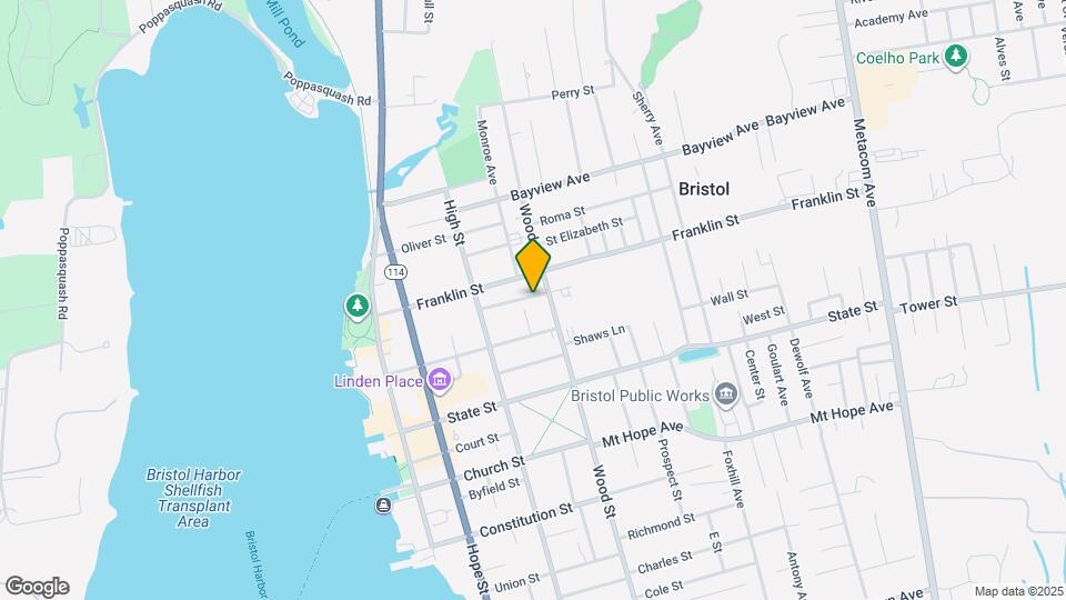 46 Bourne St Map and Location Details