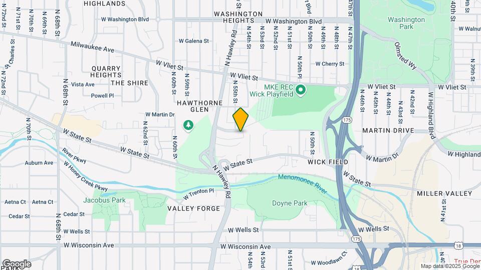 5425-5433 W Martin Dr Map and Location Details