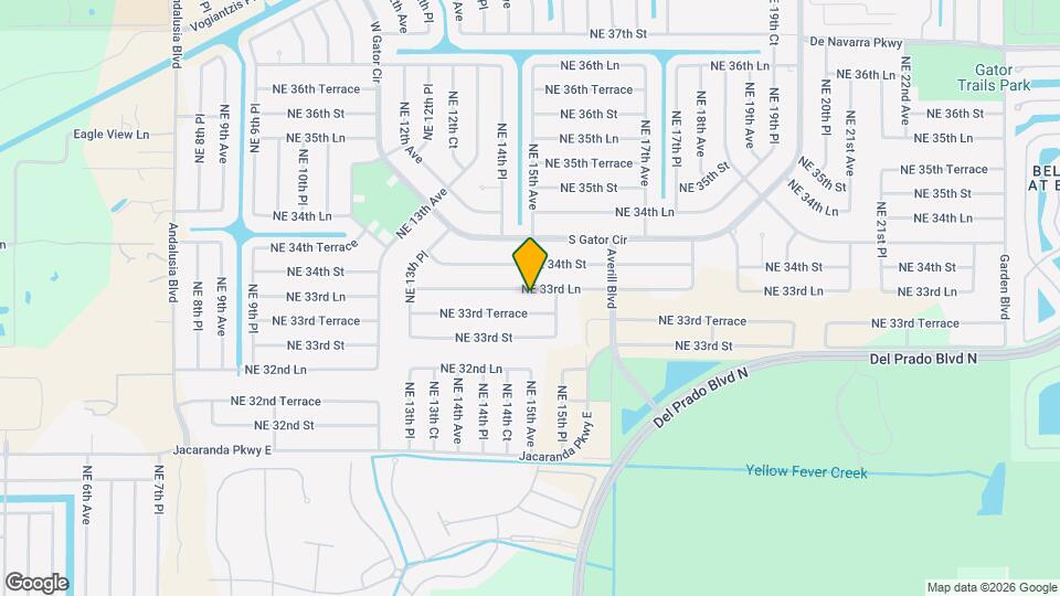 1442 NE 33rd Ln Map and Location Details