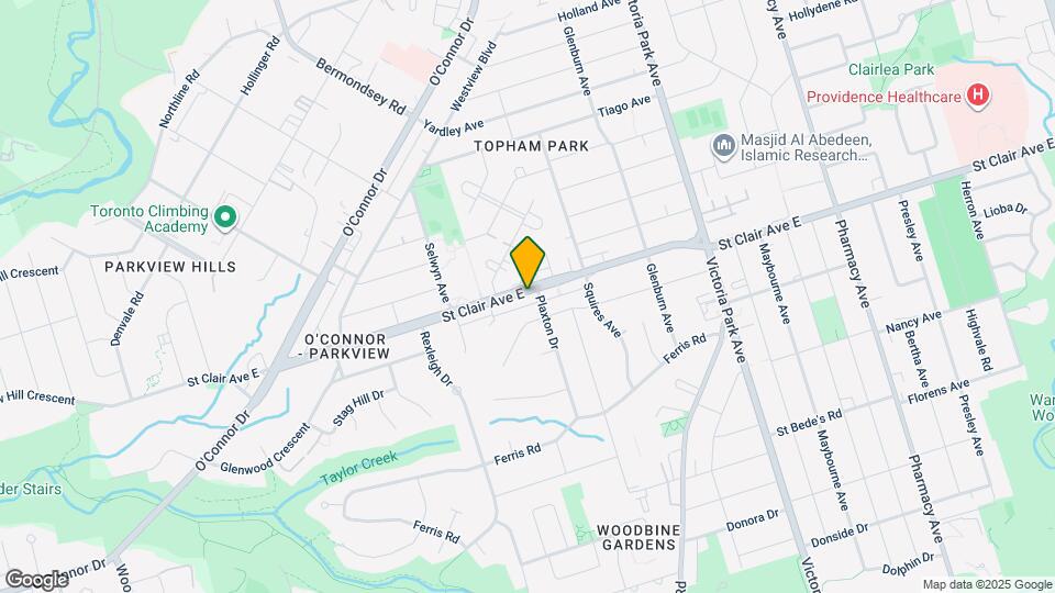 2877A St Clair Ave E Map and Location Details