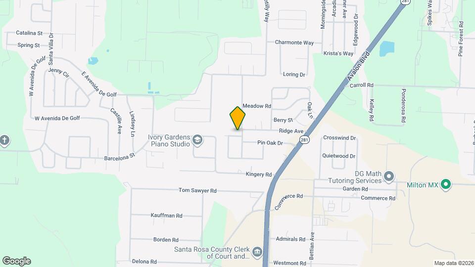 5626 Rosebay St Map and Location Details