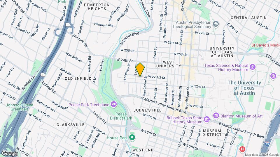 2207 Leon St Map and Location Details