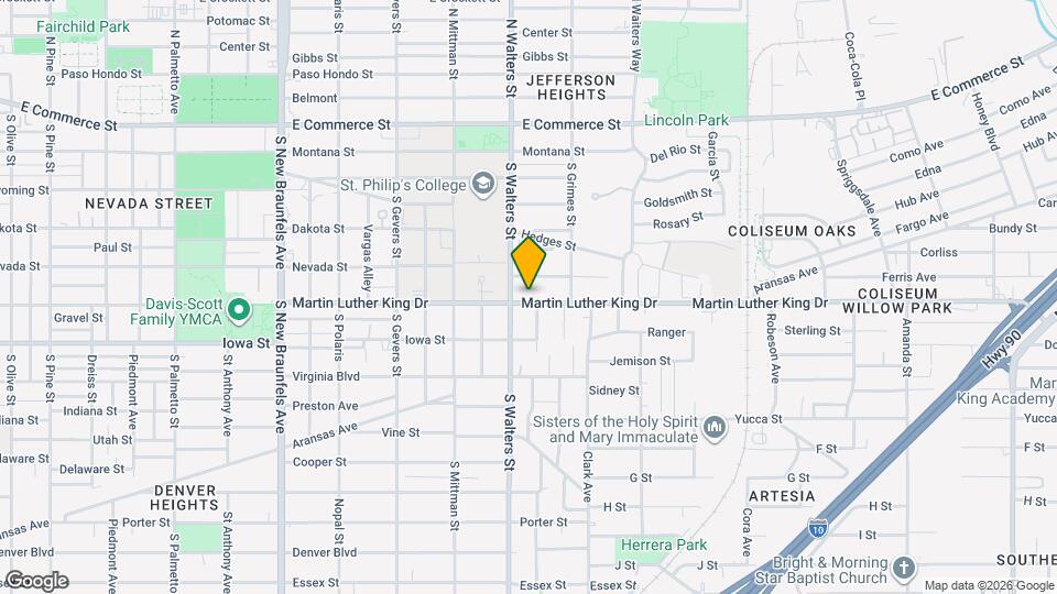 2019 Martin Luther King Dr Mapa y Detalles de la Ubicación