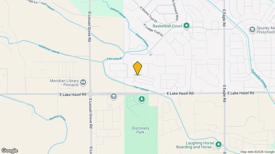 2171 E Hidcote St Map and Location Details