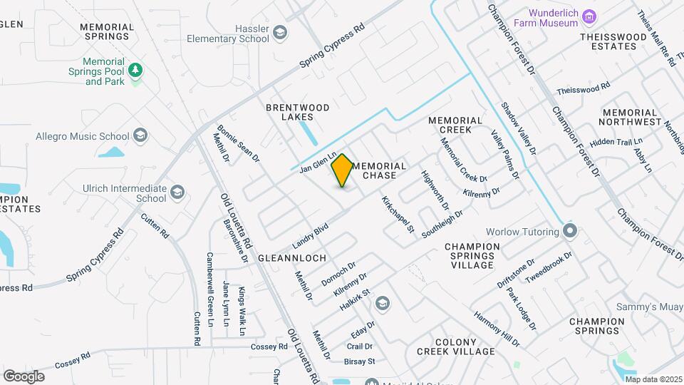 17223 Chapel Pine St Map and Location Details