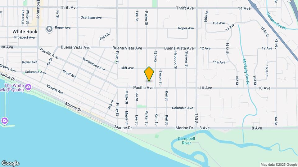 1020 Parker St Map and Location Details