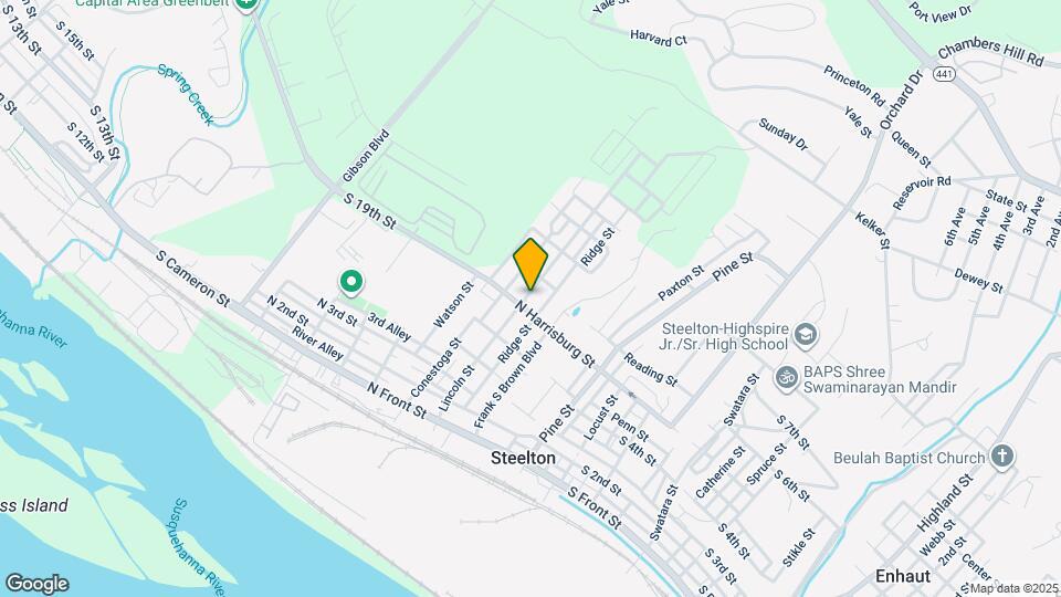 314 Lincoln St Map and Location Details