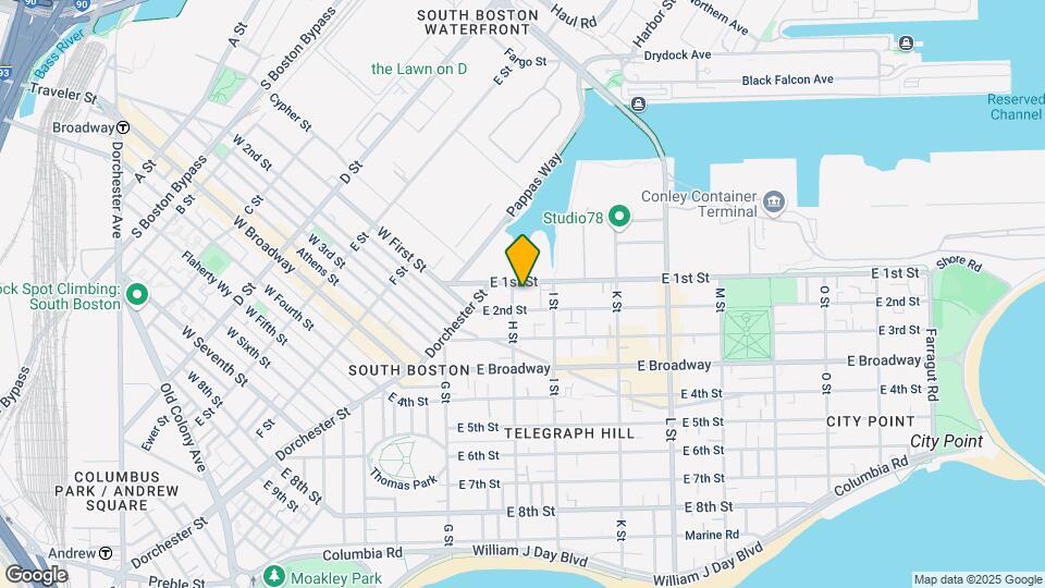 160-1/2 H St Map and Location Details