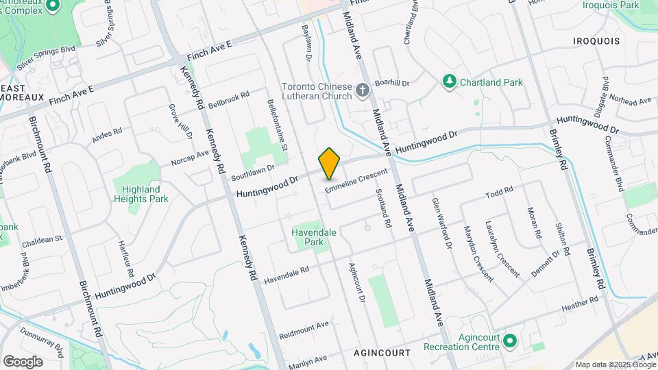 50 Emmeline Crescent Map and Location Details