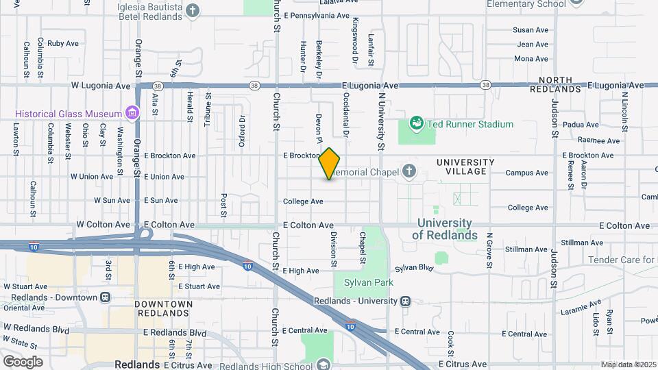 926 Campus Ave, Unit 1 (front) Mapa y Detalles de la Ubicación