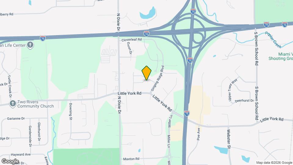 3572 Park Crest Ln Map and Location Details