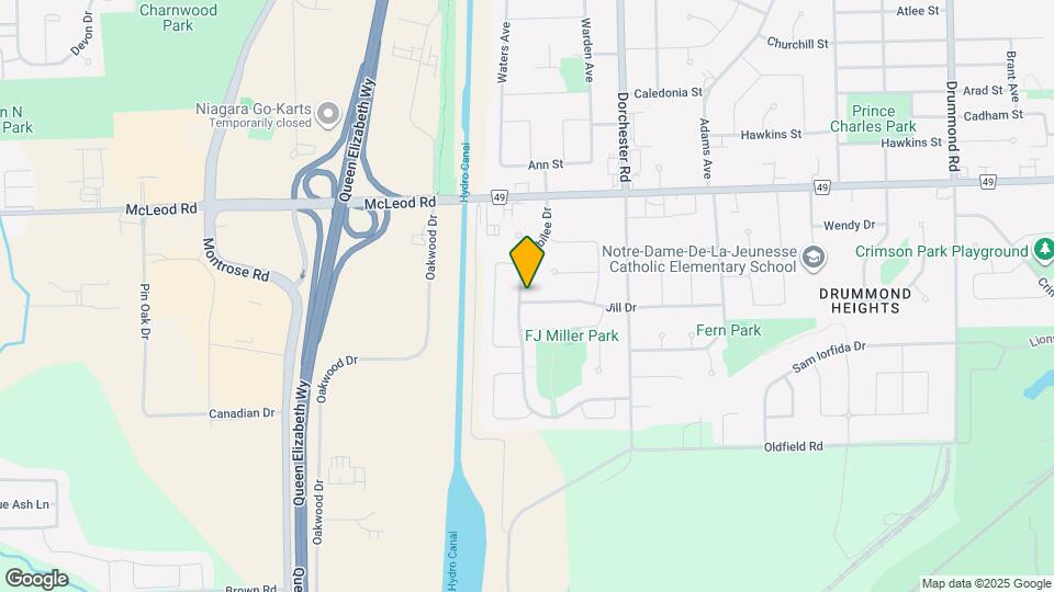 7109 Jill Dr Map and Location Details