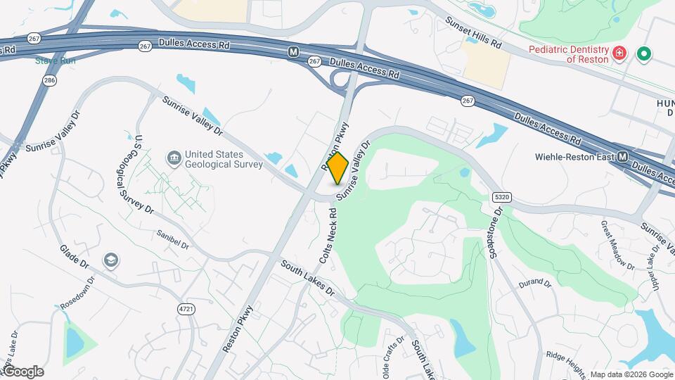 11874 Sunrise Valley Dr Map and Location Details